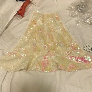 Halter sequins top